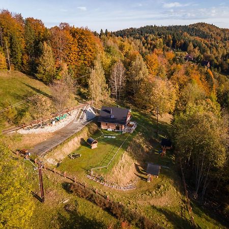 Babiogorska Chata - Dom Z Bali Z Jacuzzi I Sauna Zawoja Buitenkant foto