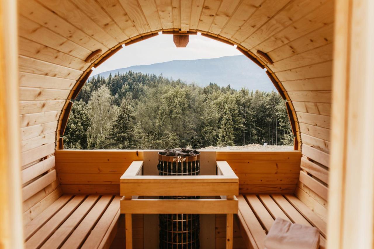 Babiogorska Chata - Dom Z Bali Z Jacuzzi I Sauna Zawoja Buitenkant foto