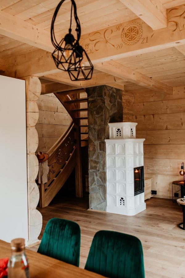 Babiogorska Chata - Dom Z Bali Z Jacuzzi I Sauna Zawoja Buitenkant foto