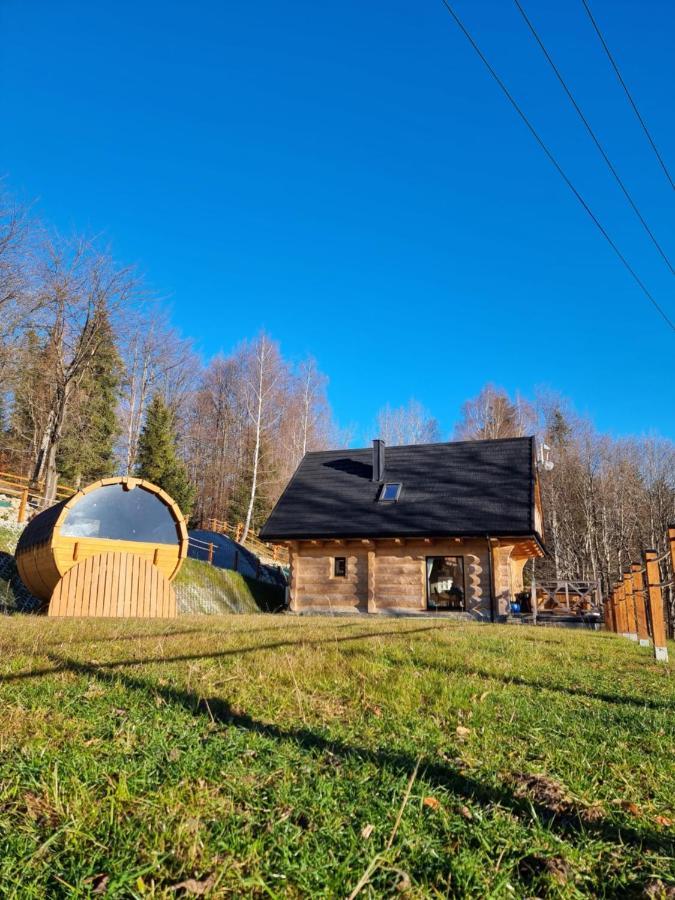 Babiogorska Chata - Dom Z Bali Z Jacuzzi I Sauna Zawoja Buitenkant foto
