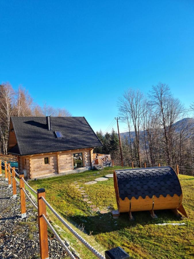 Babiogorska Chata - Dom Z Bali Z Jacuzzi I Sauna Zawoja Buitenkant foto