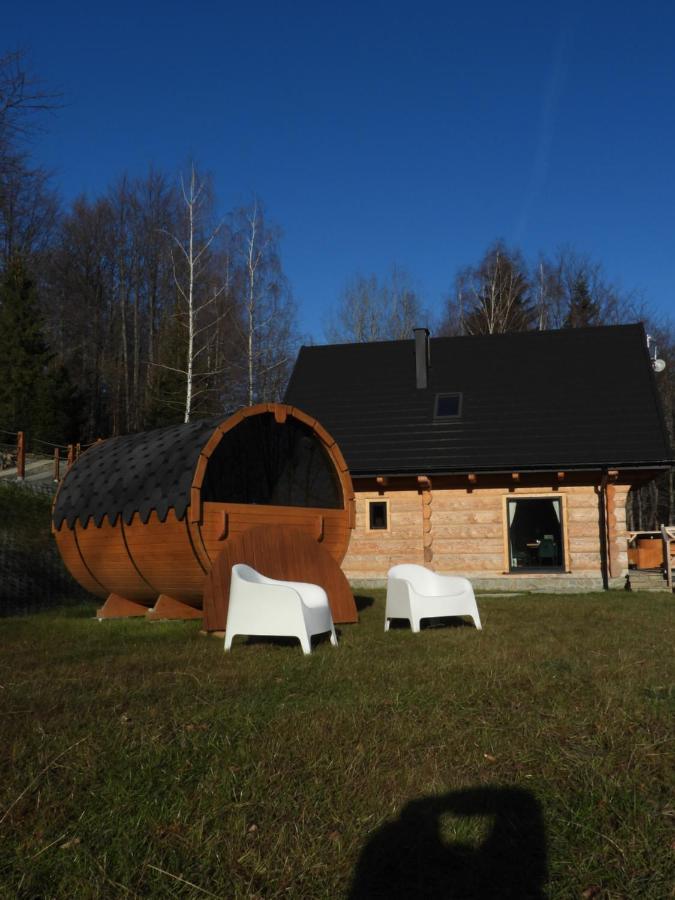 Babiogorska Chata - Dom Z Bali Z Jacuzzi I Sauna Zawoja Buitenkant foto